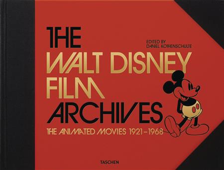 WALT DISNEY FILM ARCHIVES ANIMATED MOVIES 1921-1968 HC