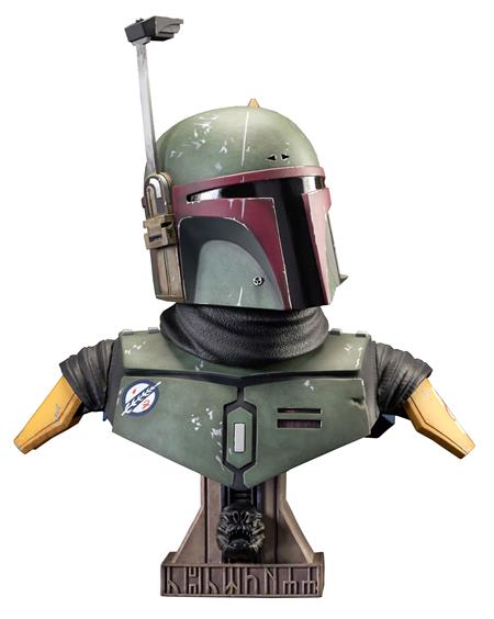 STAR WARS THE MANDALORIAN BOBA FETT L3D 1/2 SCALE BUST (C: 1