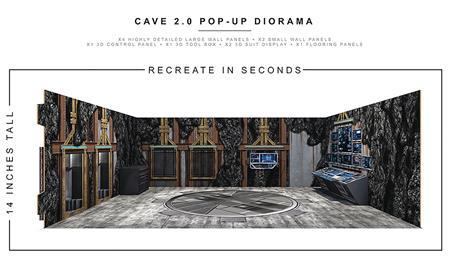 EXTREME SETS CAVE 2 POP UP 1/12 SCALE DIORAMA (Net) (C: 1-1-