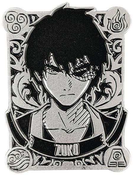 AVATAR THE LAST AVATAR SILVER BADGE ZUKO PIN (C: 1-1-2)