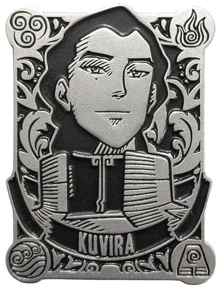 THE LEGEND OF KORRA SILVER BADGE KUVIRA PIN (C: 1-1-2)