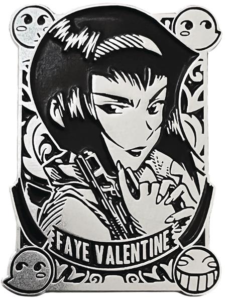 COWBOY BEBOP SILVER BADGE FAYE PIN (C: 1-1-2)