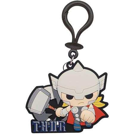 MARVEL HEROES THOR PVC SOFT TOUCH BAG CLIP (C: 1-1-2)
