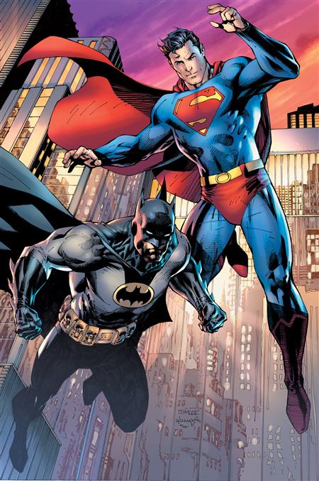 BATMAN SUPERMAN WORLDS FINEST #1 CVR B JIM LEE CARD STOCK VAR