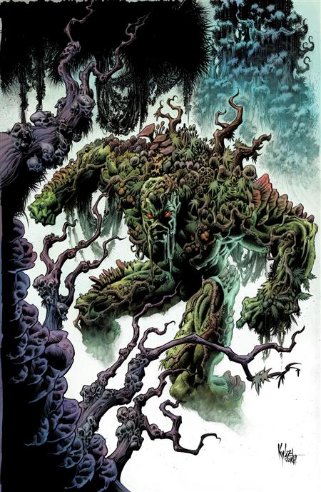 SWAMP THING #11 (OF 16) CVR C INC 1:25 KYLE HOTZ CARD STOCK VAR