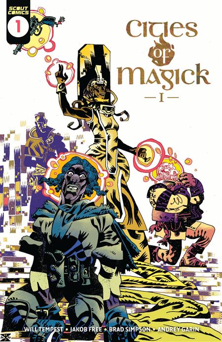 CITIES OF MAGICK #1 CVR B 10 COPY TRAKHANOV UNLOCK VAR