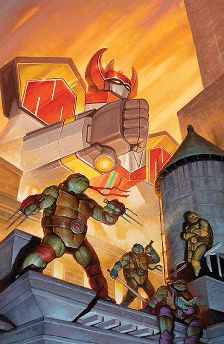 MMPR TMNT II #4 (OF 5) CVR I 75 COPY INCV GIST (C: 1-0-0)