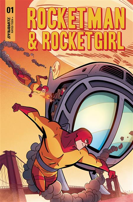 ROCKETMAN & ROCKETGIRL ONE SHOT CVR B EDGAR