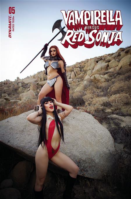 VAMPIRELLA VS RED SONJA #5 CVR E COSPLAY