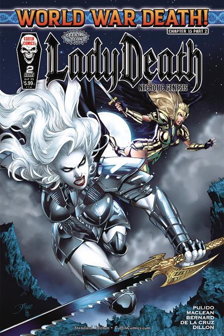 LADY DEATH NECROTIC GENESIS #2 (OF 2) CVR A BERNARD STANDARD