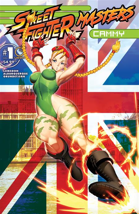 STREET FIGHTER MASTERS CAMMY #1 CVR A GENZOMAN