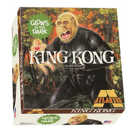 KING KONG GLOW 1/30 SCALE MODEL KIT (Net) (C: 1-1-2)