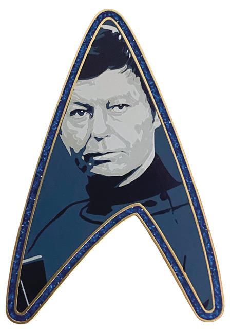 STAR TREK ORIGINAL SERIES DR BONES MCCOYS DELTA PIN (C: 1-1-