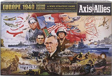 AXIS & ALLIES 1940 EUROPE 2ND ED BOARD GAME (C: 0-1-2)