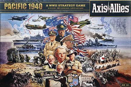 AXIS & ALLIES 1940 PACIFIC 2ND ED BOARD GAME (C: 0-1-2)