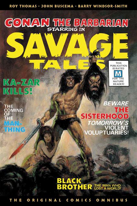 SAVAGE SWORD CONAN ORIGINAL OMNI DIRECT MARKET GN VOL 01 (MR)