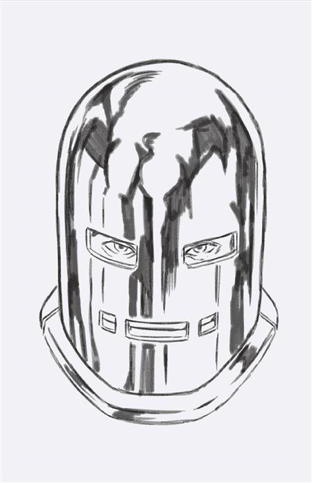 INVINCIBLE IRON MAN #16 50 COPY INCV HEADSHOT SKETCH VIR VAR