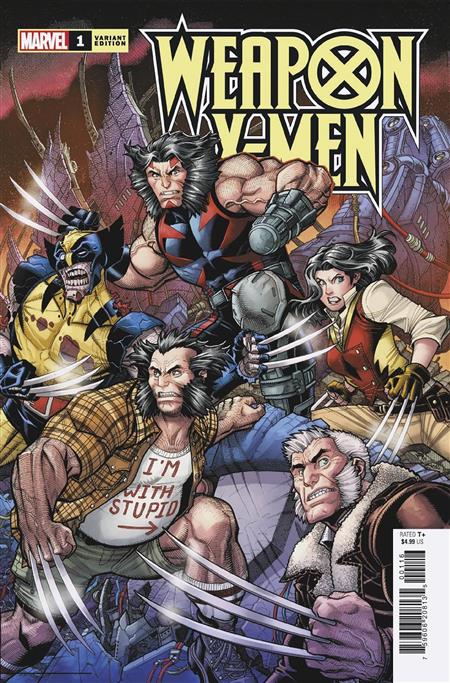 WEAPON X-MEN #1 25 COPY INCV NICK BRADSHAW VAR