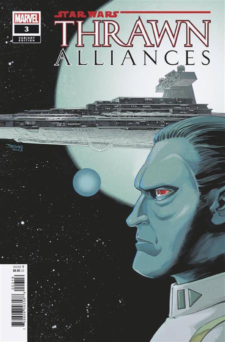 STAR WARS THRAWN ALLIANCES #3 25 COPY INCV DECLAN SHALVEY VA