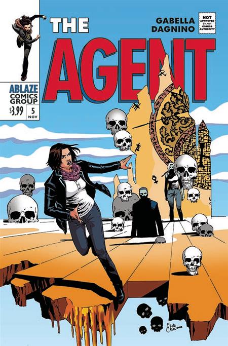 THE AGENT #5 CVR C FRITZ CASAS SHIELD HOMAGE (MR)