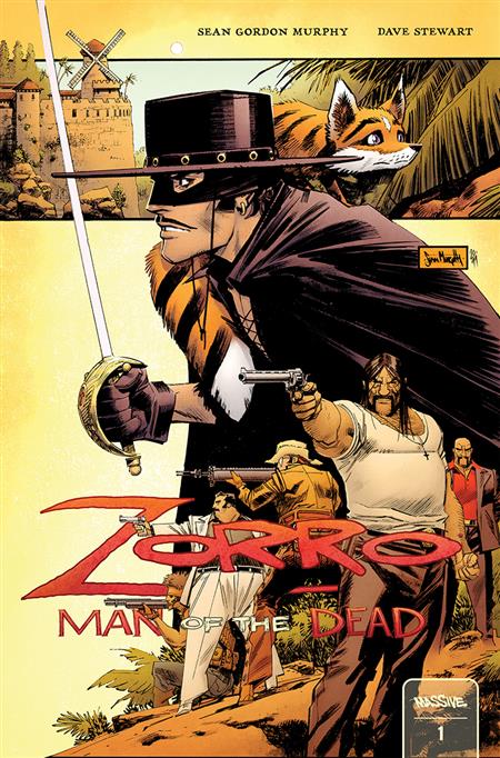 ZORRO MAN OF THE DEAD #3 (OF 4) CVR A MURPHY (MR)