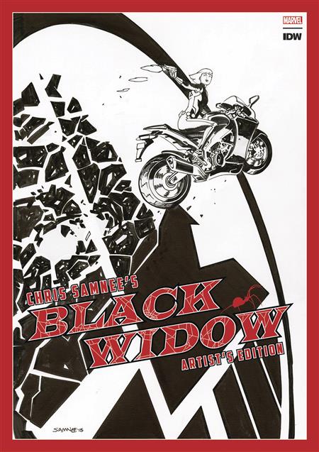 CHRIS SAMNEES BLACK WIDOW ARTISTS ED HC 