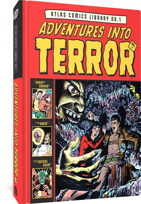 ATLAS COMICS LIBRARY HC VOL 01 ADVENTURES INTO TERROR 