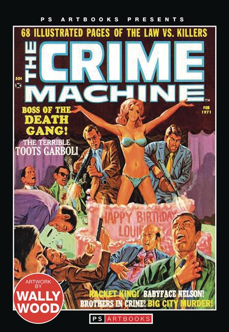 PS ARTBOOK CRIME MACHINE MAGAZINE #1 