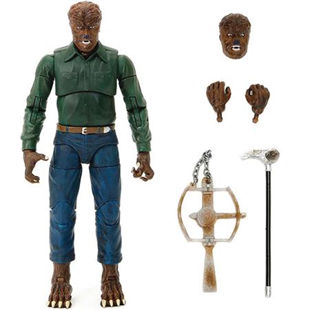 UNIVERSAL MONSTERS WOLFMAN 6IN AF (Net)