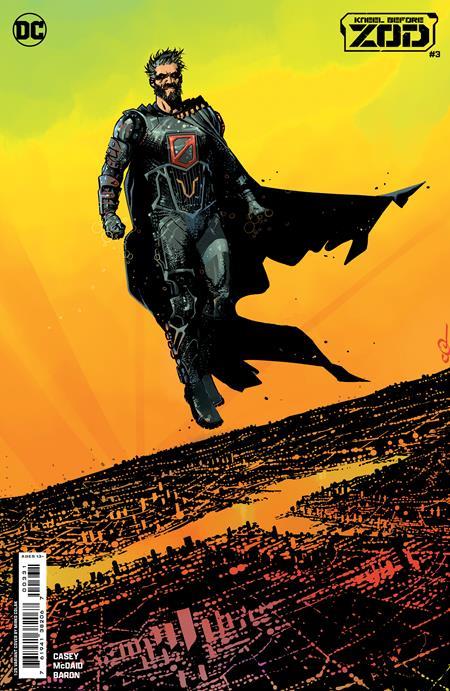 KNEEL BEFORE ZOD #3 (OF 12) CVR C INC 1:25 MIRKO COLAK CARD STOCK VAR