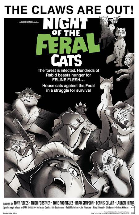 FERAL #1 CVR G INC 1:100 TRISH FORSTNER & TONY FLEECS VAR