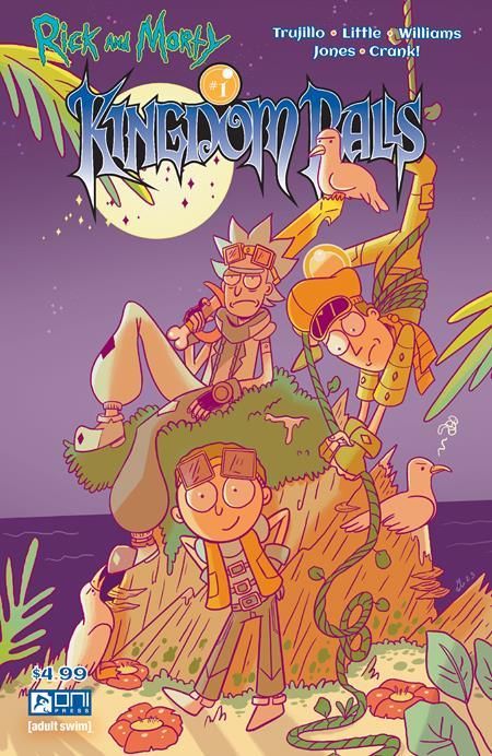 RICK AND MORTY KINGDOM BALLS #1 (OF 4) CVR B GINA ALLNATT VAR (MR)