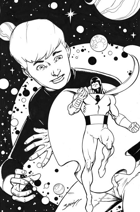 SPACE GHOST JONNY QUEST SPACE QUEST #1 CVR Q 20 COPY INCV BAGLEY LINE ART VIRGIN