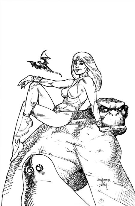 HERCULOIDS #2 CVR Q 15 COPY INCV LINSNER LINE ART VIRGIN 