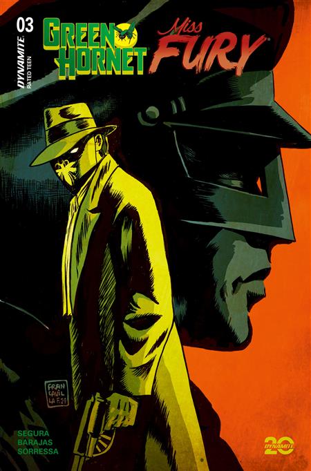 GREEN HORNET MISS FURY #3 CVR A FRANCAVILLA