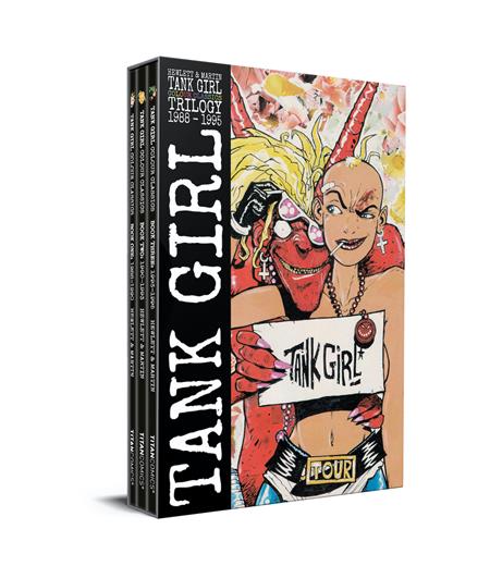 TANK GIRL COLOR CLASSICS TRILOGY 1988 - 1995 BOX SET HC (MR)