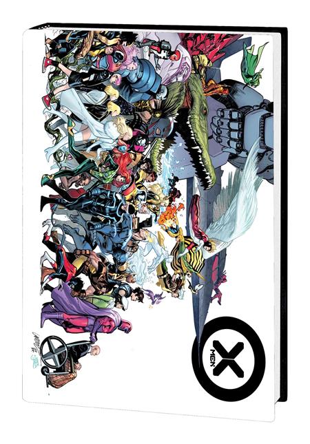 FALL OF THE HOUSE OF X RISE POWERS OF X OMNIBUS HC DM VAR