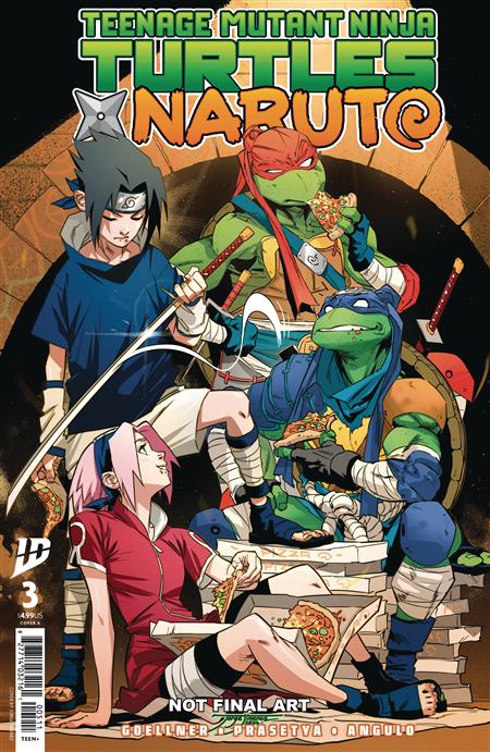 TEENAGE MUTANT NINJA TURTLES X NARUTO #3 CVR A JIMENEZ