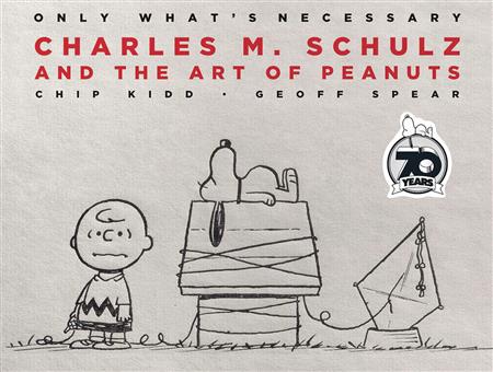 ONLY WHATS NECESSARY CHARLES M SCHULZ 75TH ANN ED HC 