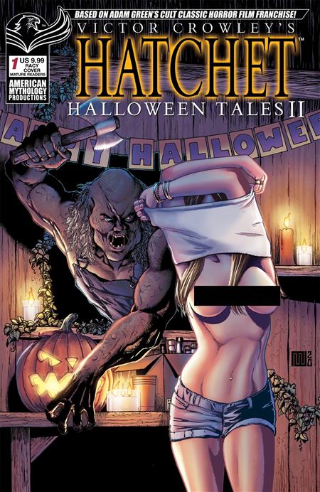 VICTOR CROWLEY HATCHET HALLOWEEN TALES II CVR C RACY WOLFER (MR)