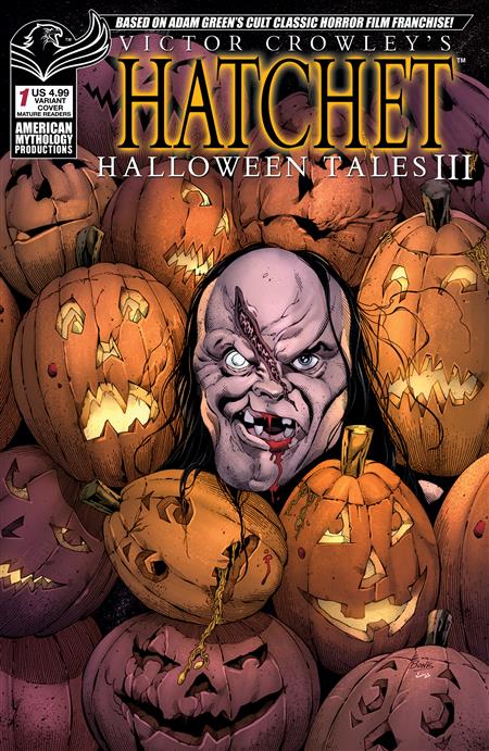 VICTOR CROWLEY HATCHET HALLOWEEN III #1 CVR B JACKS BACK (MR)