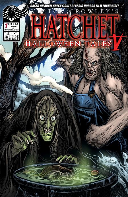 VICTOR CROWLEYS HATCHET HALLOWEEN TALES V #1 CVR C HASSON (MR)