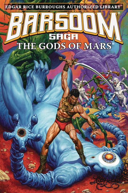 ERB AUTH LIB BARSOOM SAGA HC VOL 02 GODS OF MARS 