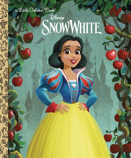 DISNEY SNOW WHITE LITTLE GOLDEN BOOK HC 