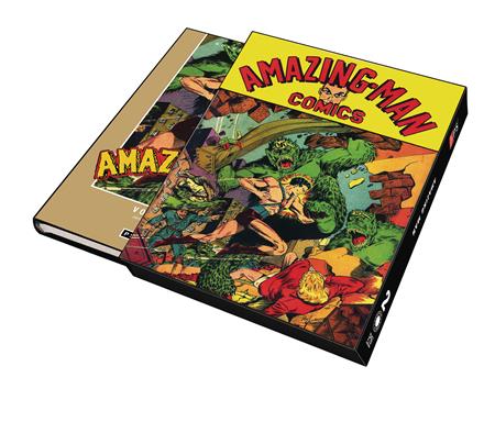 GOLDEN AGE CLASSICS AMAZING MAN SLIPCASE VOL 02 