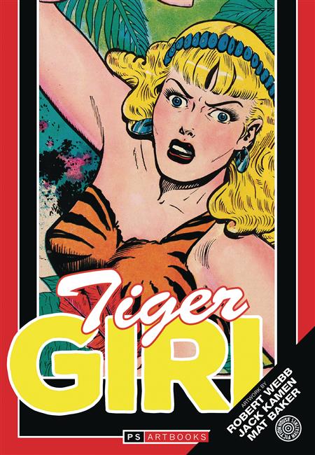 GOLDEN AGE FIGHT COMICS FEATURES TIGER GIRL SOFTEE VOL 02 