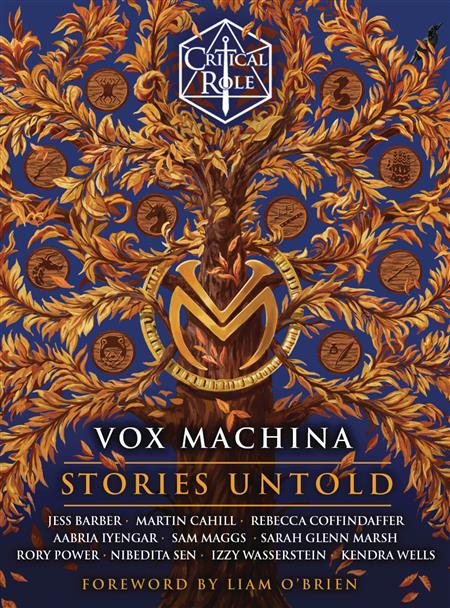 CRITICAL ROLE VOX MACHINA STORIES UNTOLD HC NOVEL 