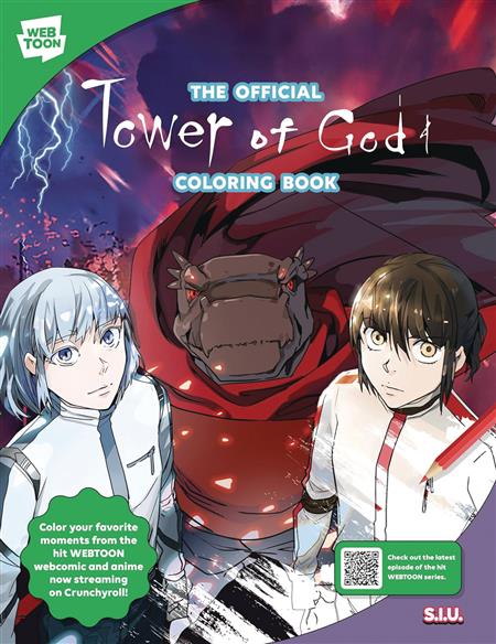 OFFICIAL TOWER OF GOD COLORING BOOK SC 