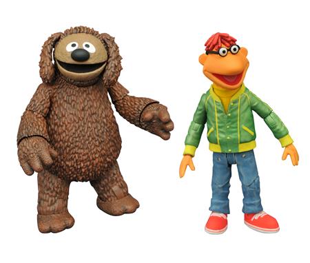 MUPPETS BEST OF SERIES 1 SCOOTER & ROWLF AF (Net) 