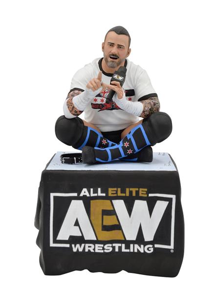 AEW GALLERY CM PUNK PVC STATUE 